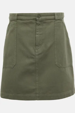 A.P.C. Lea cotton twill miniskirt