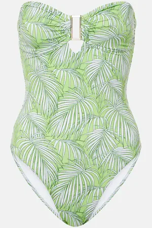 Melissa Odabash Como printed strapless swimsuit