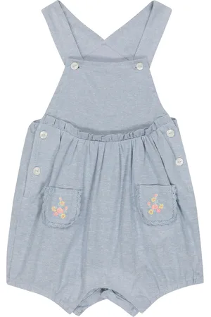 Tartine Et Chocolat Baby cotton jersey overalls