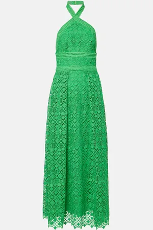 Elie saab Halterneck midi dress