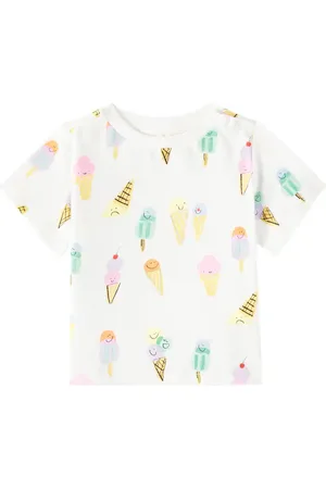 Stella McCartney Baby printed cotton jersey T-shirt