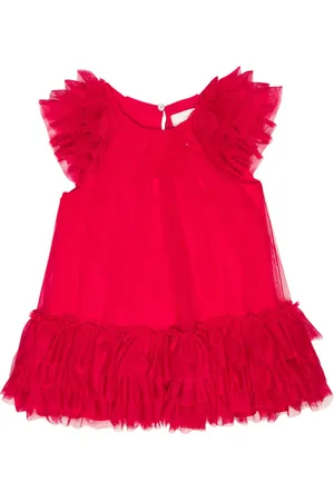 MONNALISA Sequin-embellished tutu dress