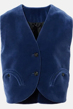 Blazé Milano Jealousy Gliss cotton velvet vest