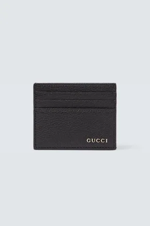 Gucci Logo leather card holder