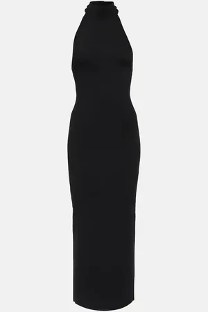 Khaite Suzanne ribbed-knit midi dress