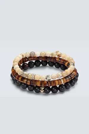 Sydney Evan Set of 3 14kt gold bracelet with diamonds