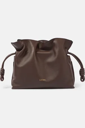 Loewe Flamenco Mini leather clutch