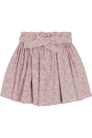 BONPOINT Tuie floral cotton skirt