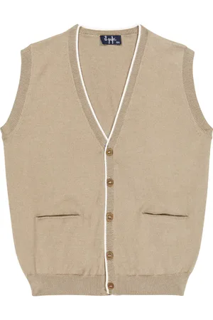 Il gufo Cotton sweater vest