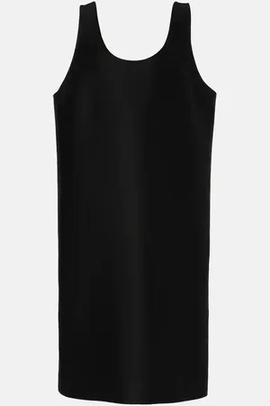 The Row Bumi wool and silk midi dress