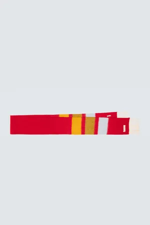 Marni Striped wool-blend scarf