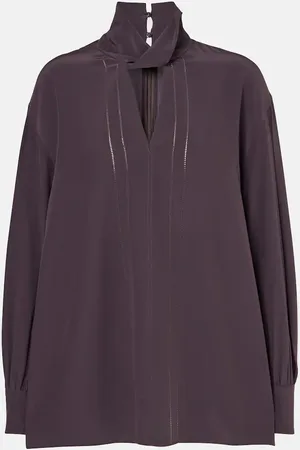 Joseph Rivoli silk crÃªpe de chine blouse