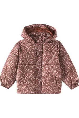 Rylee + Cru Rosette puffer coat