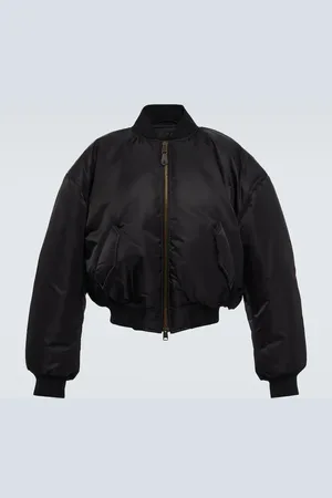 Balenciaga Padded nylon bomber jacket