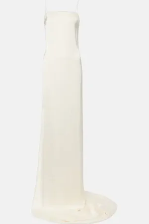 Jacquemus La Robe Noiva satin gown