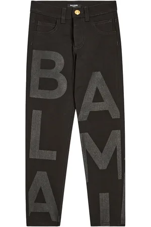 Balmain Cotton-blend jeans