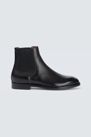 Ermenegildo Zegna Leather Chelsea boots