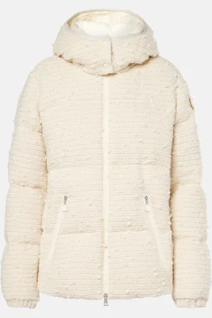 Moncler Fourmines tweed down jacket