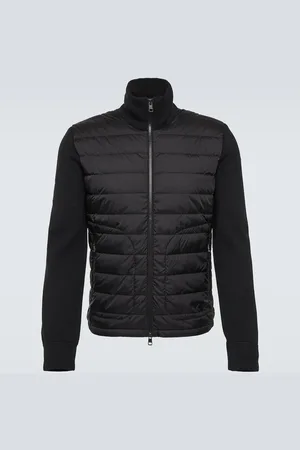 Moncler Maglia wool-blend down cardigan