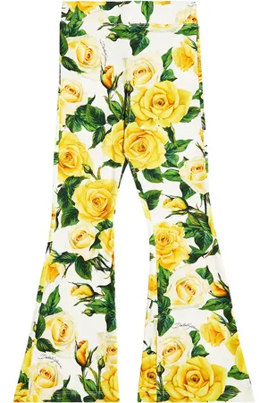 Dolce & Gabbana Floral jersey sweatpants