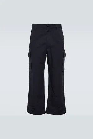 Comme des Garçons Cotton and linen cargo pants