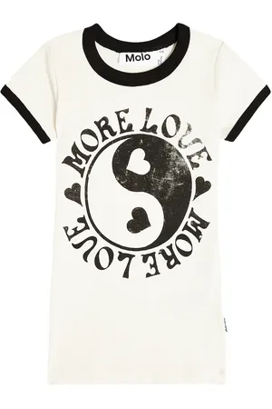 Molo More Love cotton jersey T-shirt