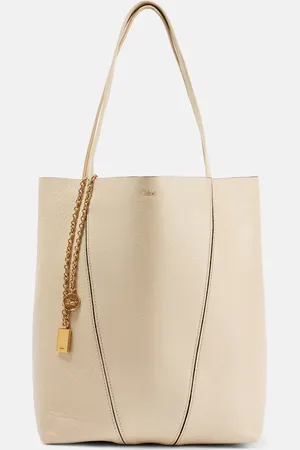 Chloé ChloÃ© Spin large leather tote bag