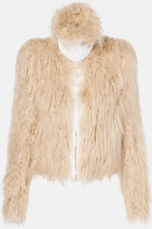 DRIES VAN NOTEN Faux fur jacket