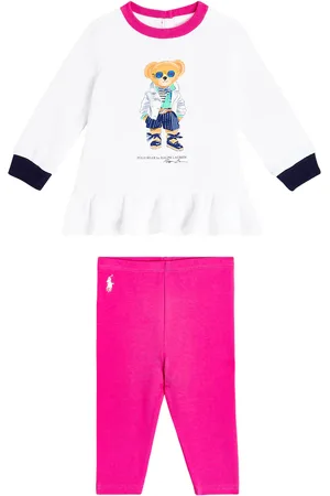 Ralph Lauren Baby Polo Bear top and leggings set