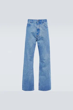 Marni High-rise wide-leg jeans