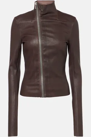Rick Owens Gary leather jacket