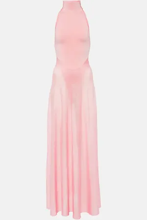 Alaïa Turtleneck maxi dress