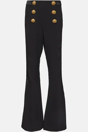 Balmain Low-rise boot-cut pants