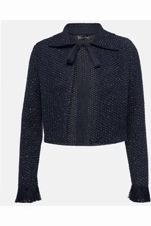 Oscar de la Renta Cotton-blend tweed jacket