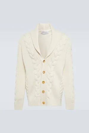 GABRIELA HEARST Rivera cable-knit cashmere cardigan