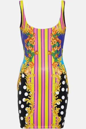 VERSACE Medusa Palm Springs minidress