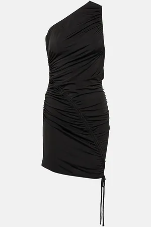 Jade Swim Gianna one-shoulder minidress