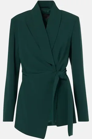Max Mara Comma cady wrap jacket