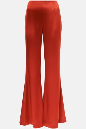 GALVAN Atruvia satin wide-leg pants