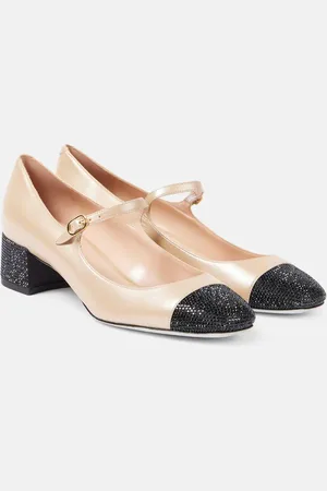 RENE CAOVILLA Kristen 40 leather Mary Jane pumps