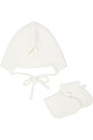 La Coqueta Baby Rixo bonnet and booties