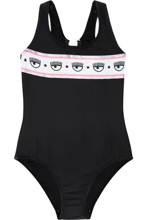 MONNALISA X Chiara Ferragni eye-motif swimsuit