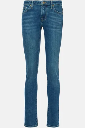 7 for all Mankind Pyper mid-rise skinny jeans