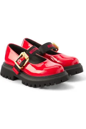 Moschino Patent leather Mary Jane flats