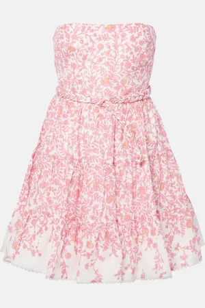 POUPETTE ST BARTH Christine floral cotton-blend minidress