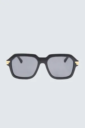 Bottega Veneta Acetate frame sunglasses