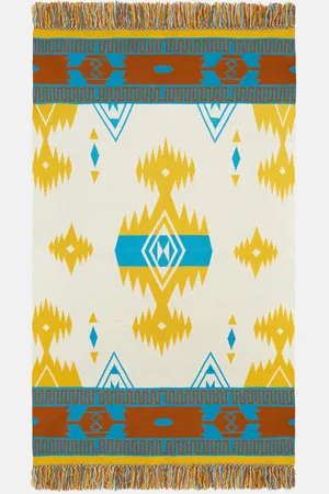 Alanui Icon jacquard wool throw