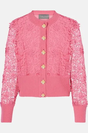 MONIQUE LHUILLIER Embroidered cardigan