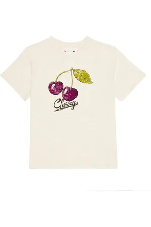 BONPOINT Thida printed cotton and linen jersey T-shirt