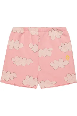The Animals Observatory Hedgehog printed cotton jersey shorts